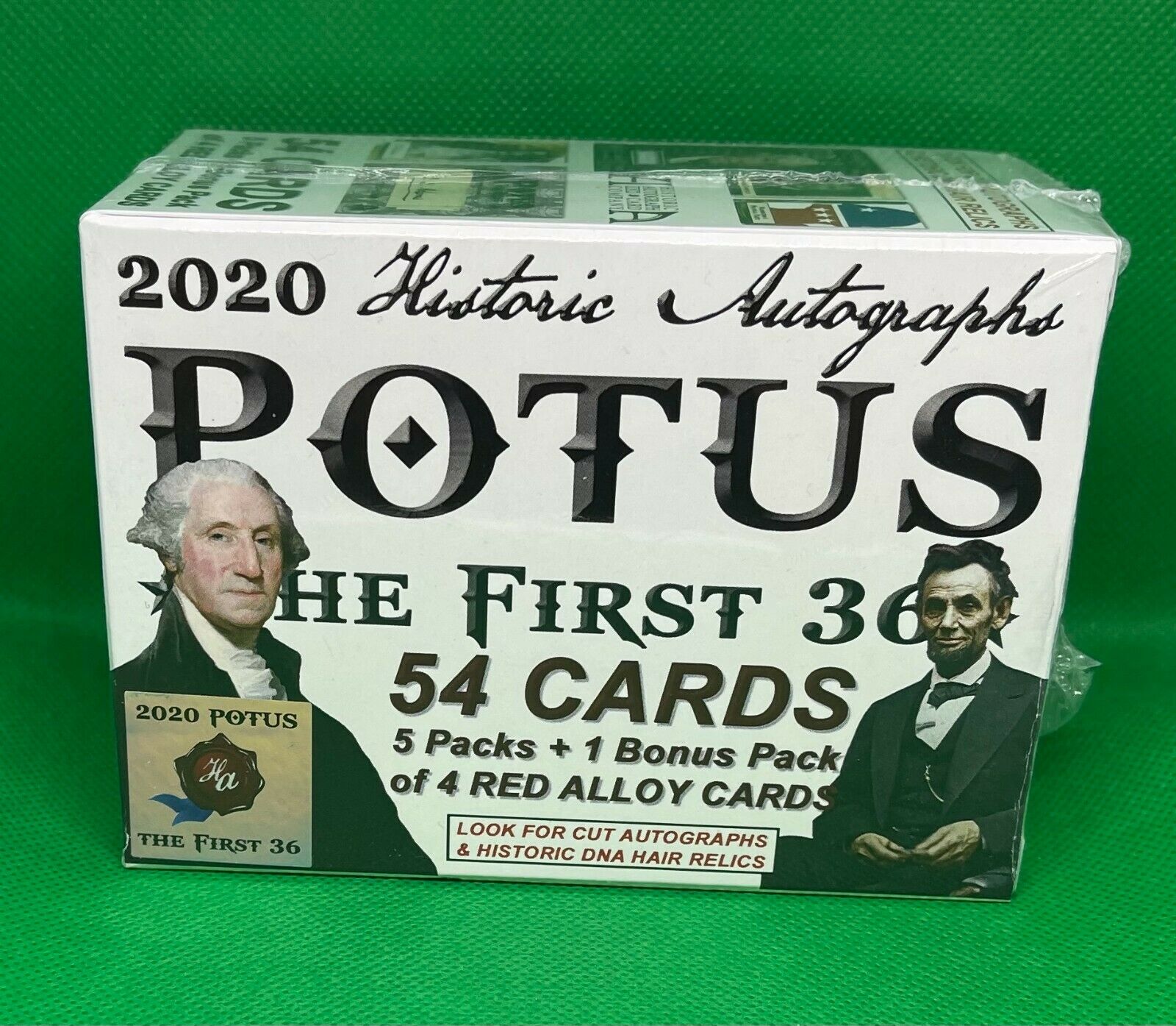 2020 Historic Autographs Potus The First 36 Sealed Blaster Box
