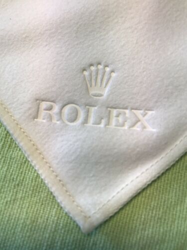 Genuine New Rolex “first Edition Fluffy” Clean Polishing Cloth  (1) Piece Sale