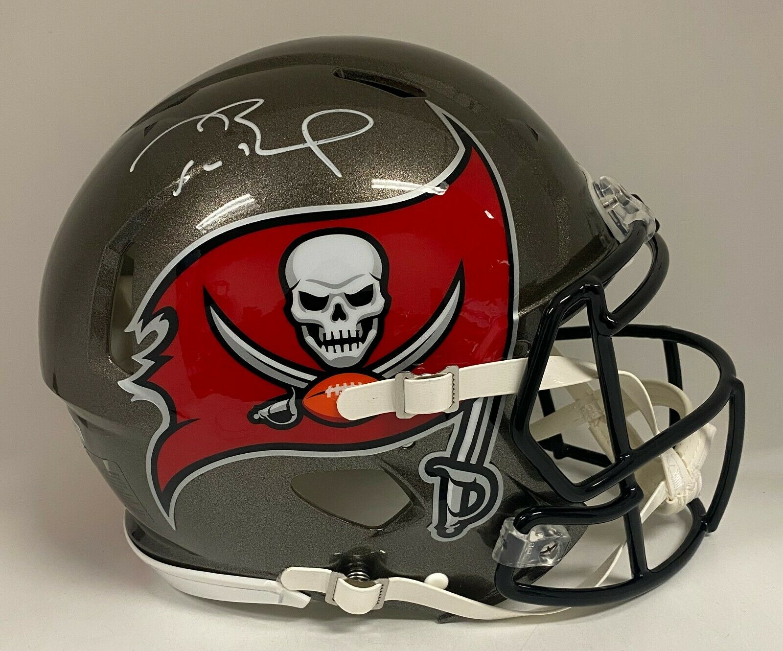 Tom Brady Signed Full Size Buccaneers Proline Helmet Autographed Fanatics Coa