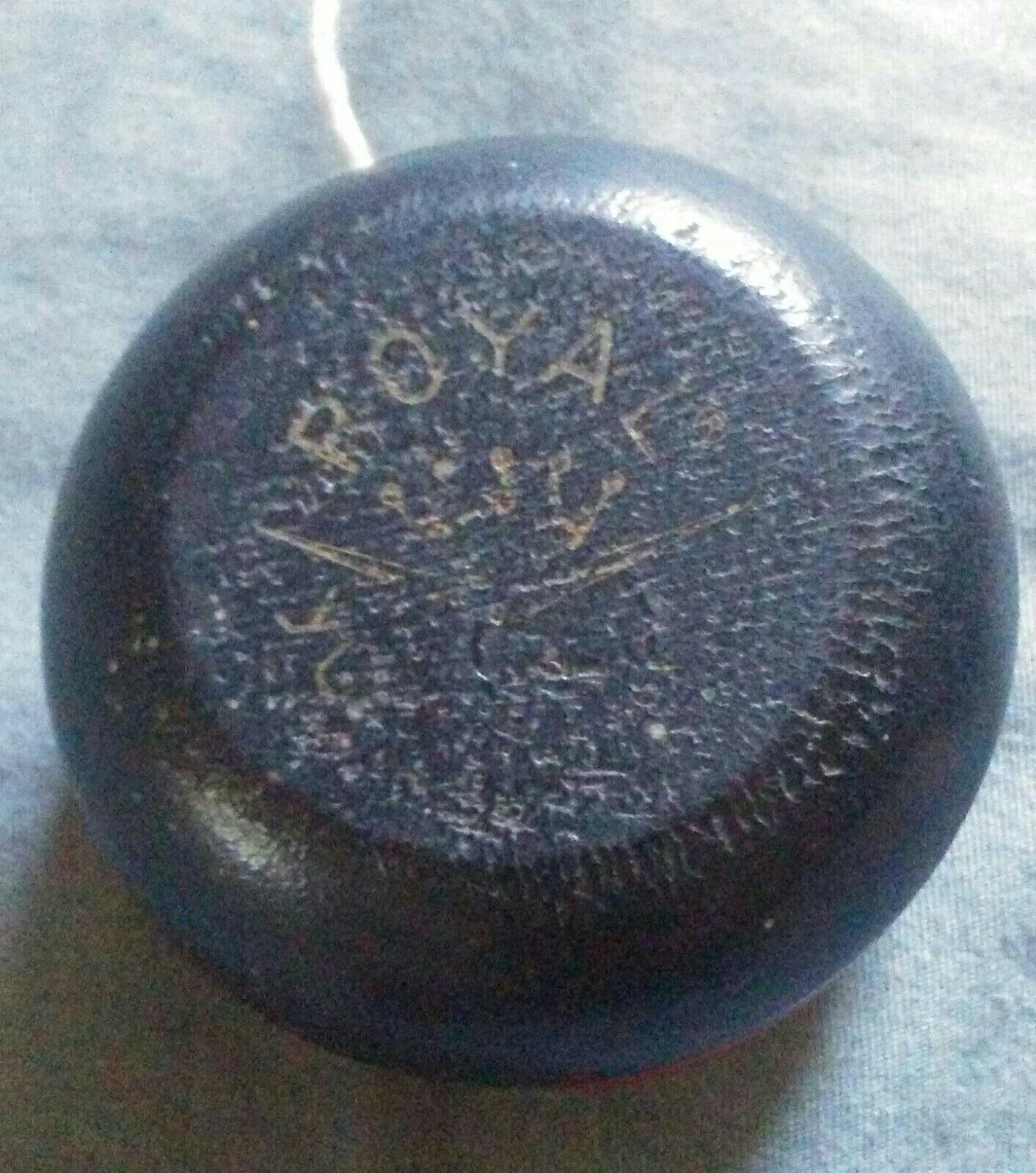 Vintage Royal Wood Yo-yo As Is.