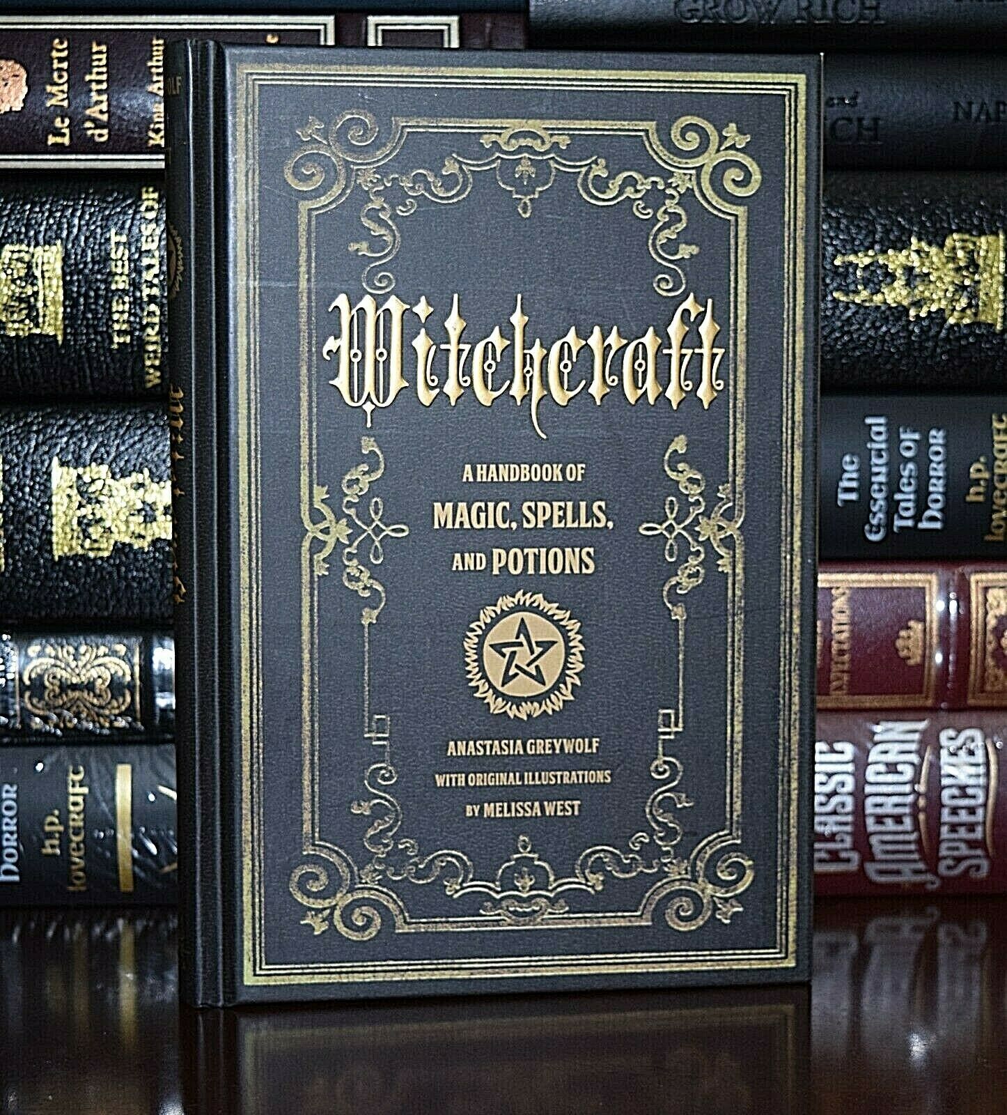 Witchcraft Handbook Of Magic Spells And Potions New Collectible Hardcover Gift