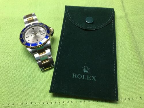 Genuine New Rolex Service  Velvet Travel Pocket Pouch