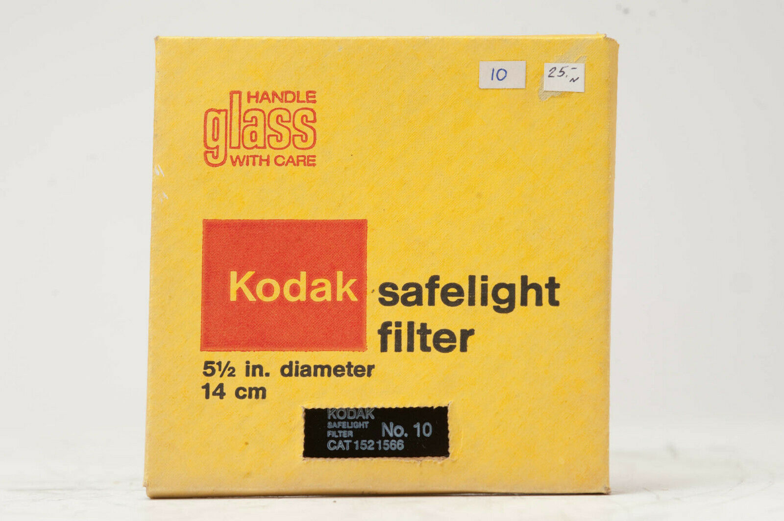 Kodak 5-1/2" No. 10 Safelight Filter N5886