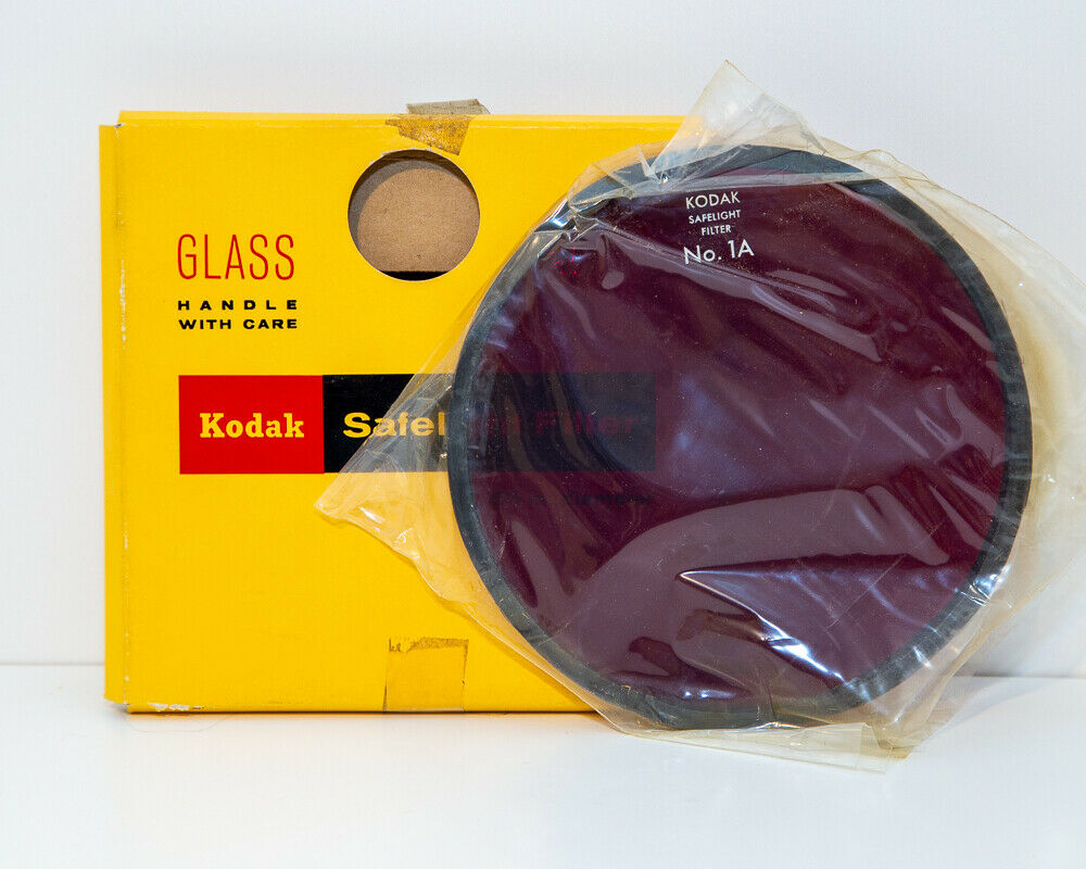Kodak 5.5 Inch No. 1a Safelight Filter - With Box